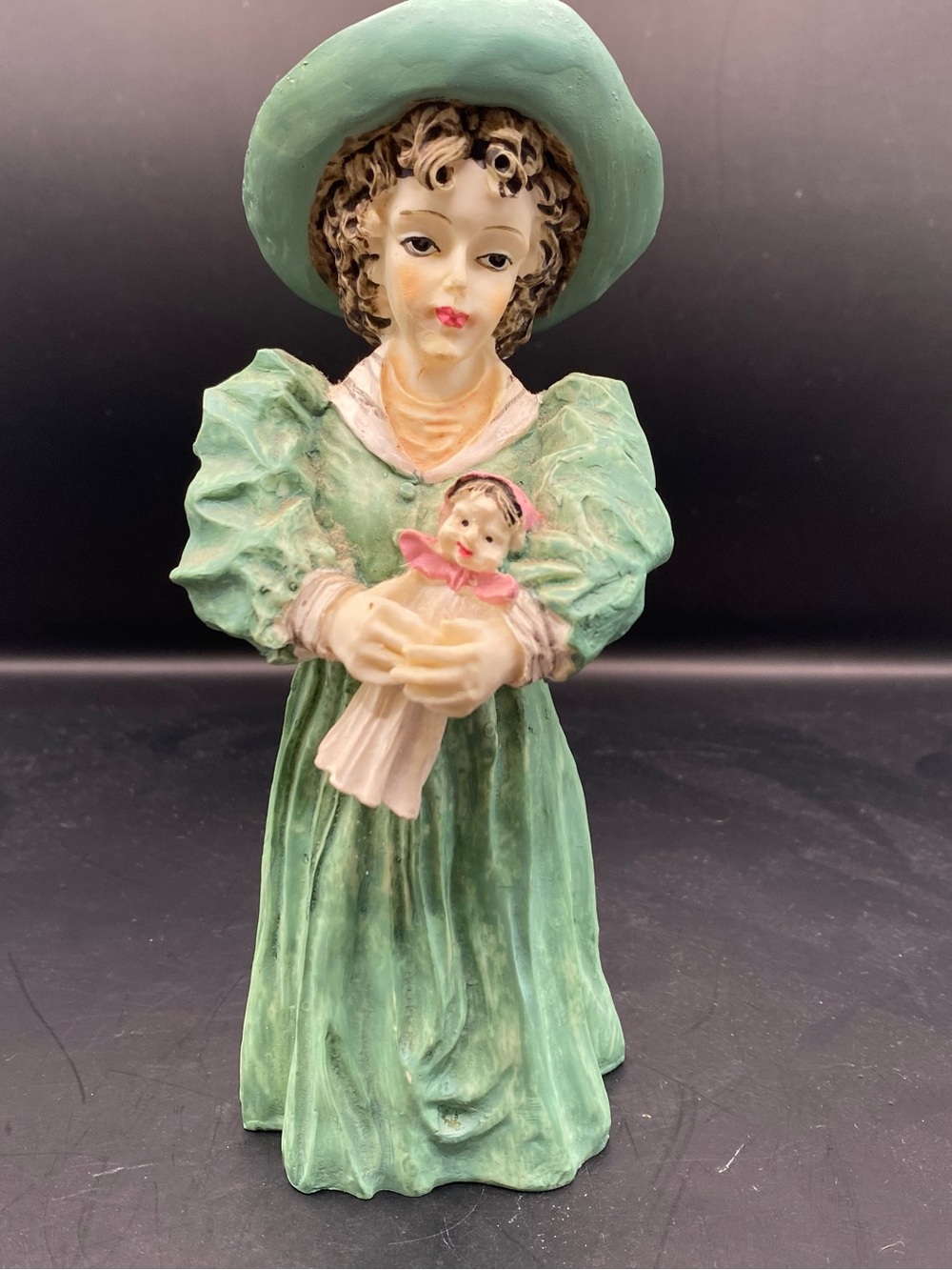 Vintage Albert E Price Girl Figurine with Baby Doll